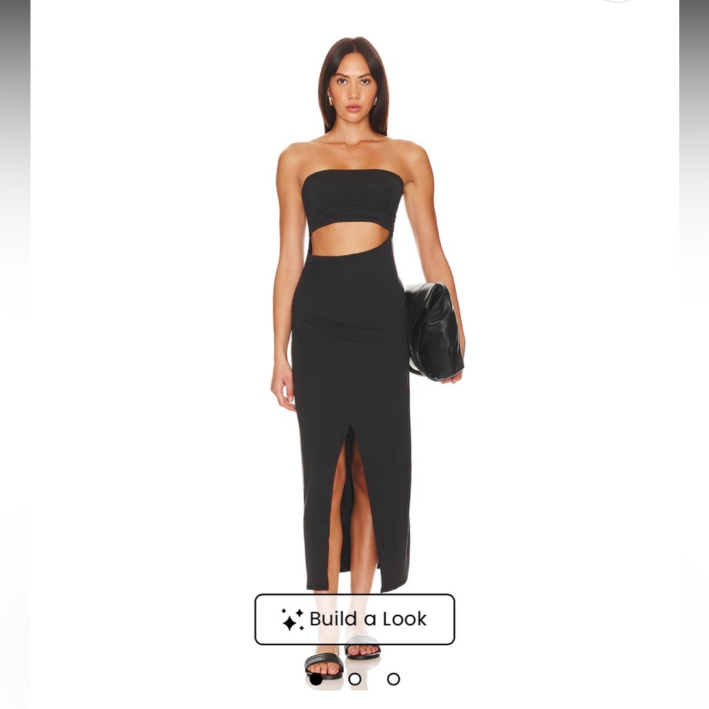 NWT LSPACE Corsica Dress in Black size L